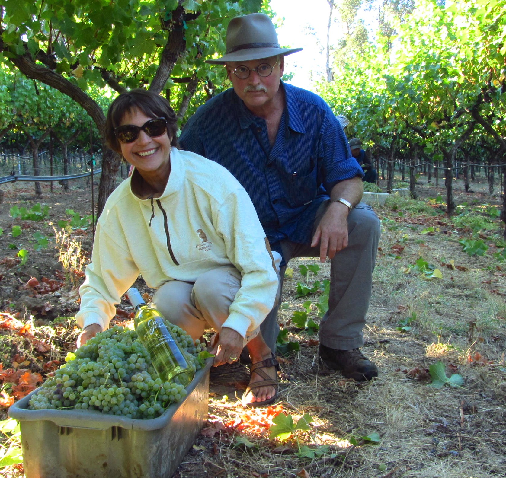 Scott and Jana Harvey of Scott Harvey Wines, Amador County.